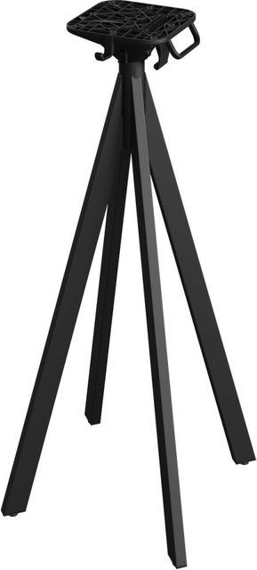 Feros Tischgestell Infinity hoch, schwarz, Breite: 60 cm, Höhe: 108 cm - Bild 1