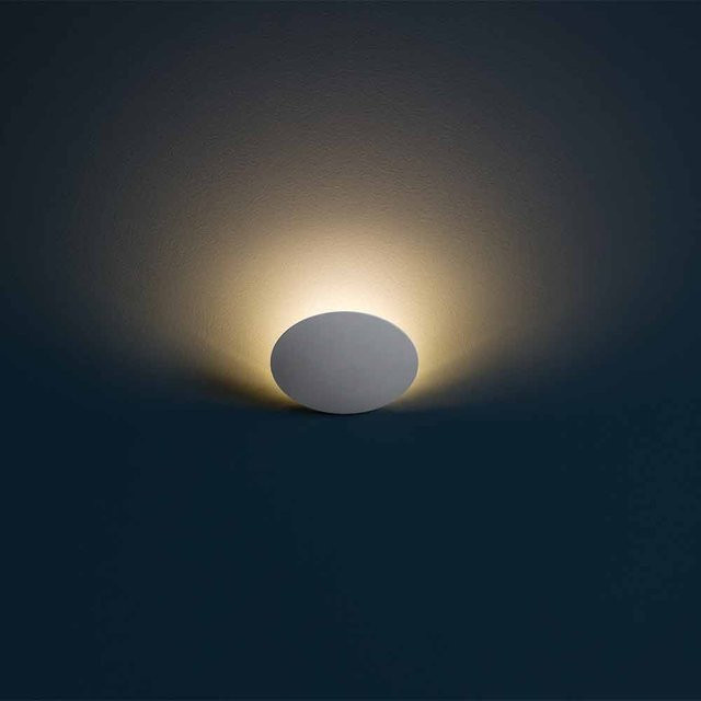 Catellani & Smith Lederam WF25 LED-Wandleuchte in Weiß mit warmweißem Licht (2700K) - Bild 1