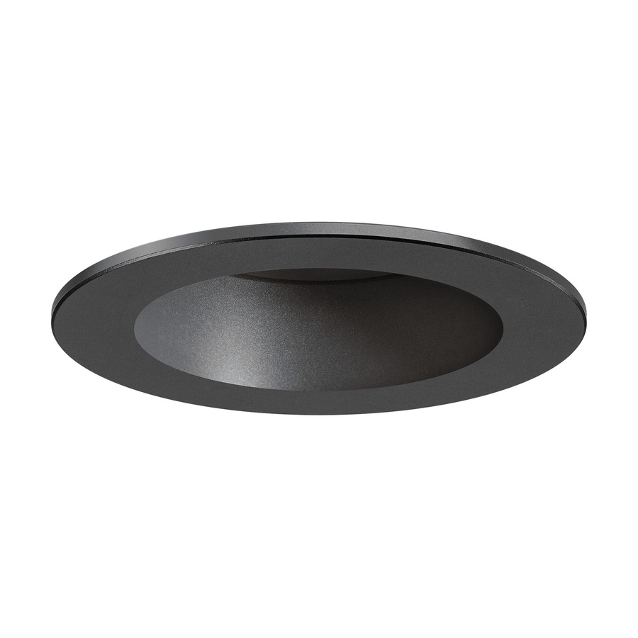 Luxvenum Einbaurahmen aus Aluminium in Schwarz für GU10 Leuchtmittel mit IP44 Schutzart - Bild 1