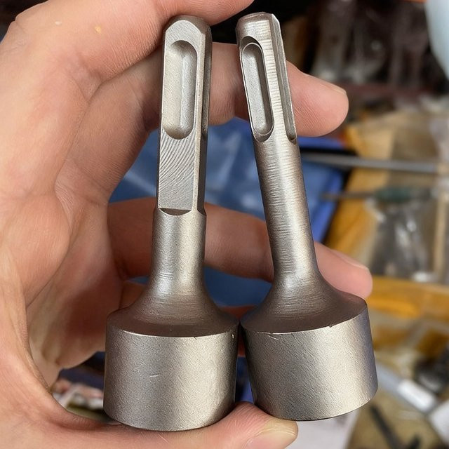 Robuster Erdungsstab-Treiber aus Edelstahl für Bohrhammer, kompatibel mit 19 mm, 21 mm und 35 mm - Bild 1