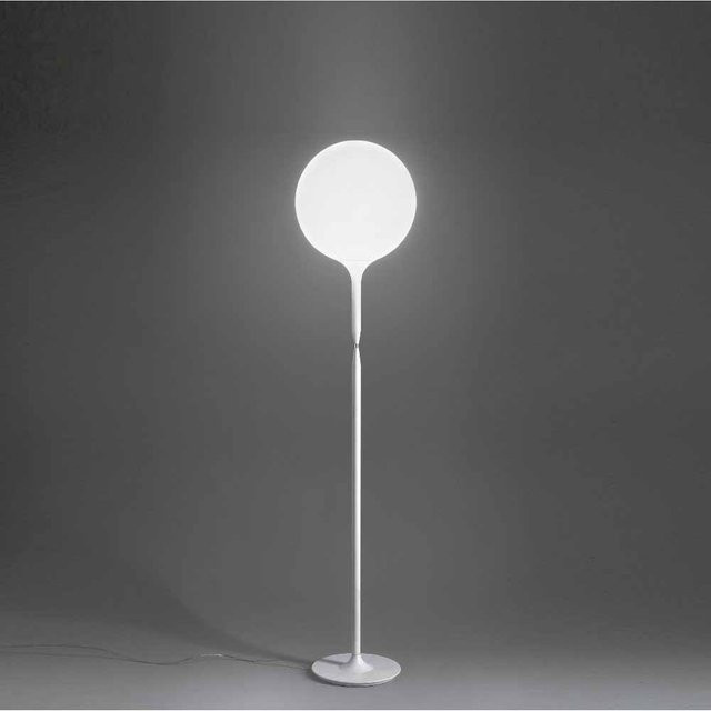 Artemide Castore Stehleuchte in Weiß, dimmbar, Durchmesser: 35 cm - Bild 1