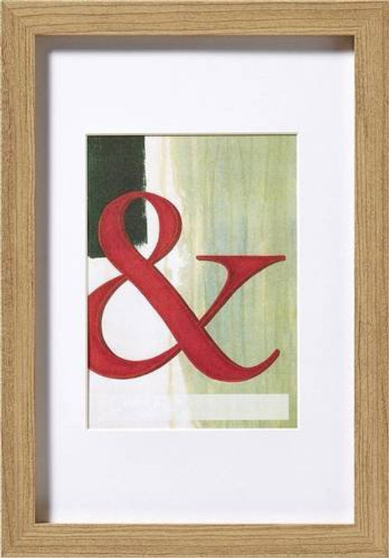 Walther Design EA030P Bilderwechselrahmen aus Holz in Braun mit Passepartout für das Format 20 x 30 cm - Bild 1