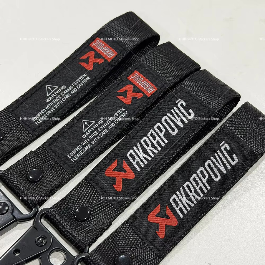 Akrapovic Schlüsselanhänger, besticktes Band, Unisex - Bild 3