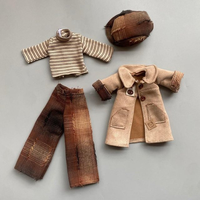 PRELEXT Puppenkleidung Anzug, Winteroutfit, Puppenzubehör, ab 14 Jahren - Bild 1