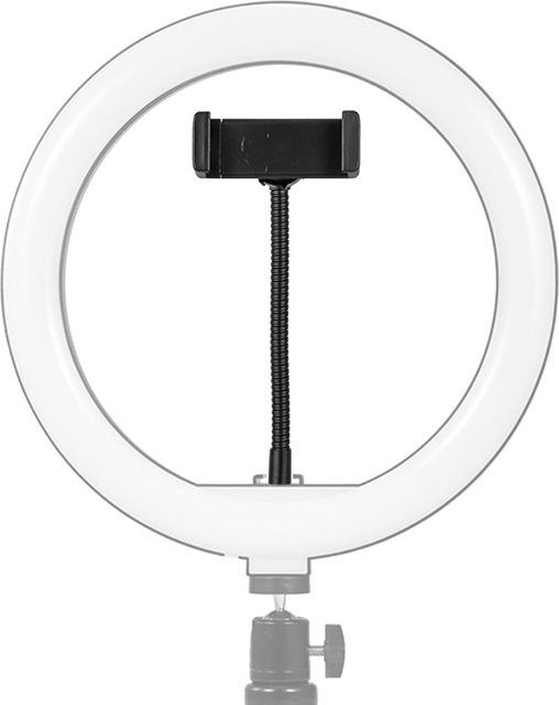 ZuiyouBaby1 Handyhalter-Klemme aus Metall mit 1/4-Schraubhalterung für Live-Streaming und Licht, Farbe: Schwarz, Spannweite: 5,7-8,2 cm - Bild 1