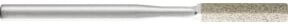 PFERD Diamantfeile dreikant silber B/T/H: 3,5 x 3,5 x 5 cm mit 3 mm Schaft Durchmesser - Bild 1