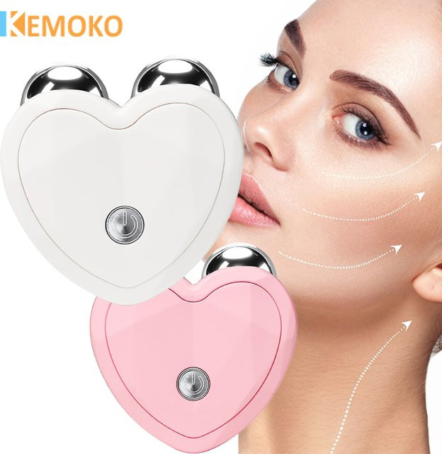 miitina 3D Mikrostrom Facelifting Massagegerät für das Gesicht, Unisex - Bild 1