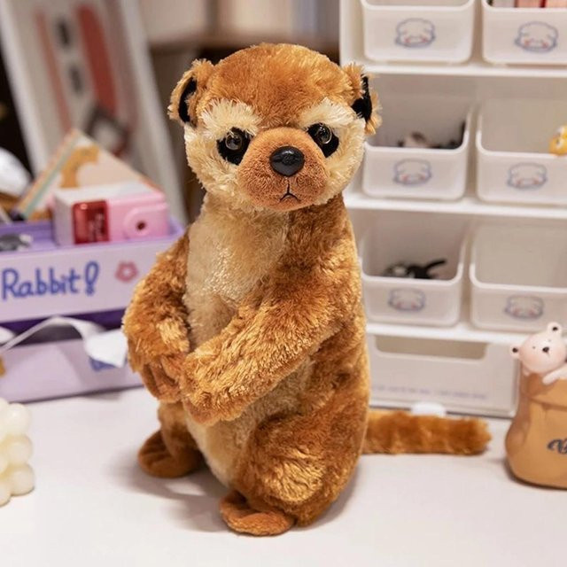 Erdmännchen Mutter und Erdmännchen Plüschtier Set - Bild 1