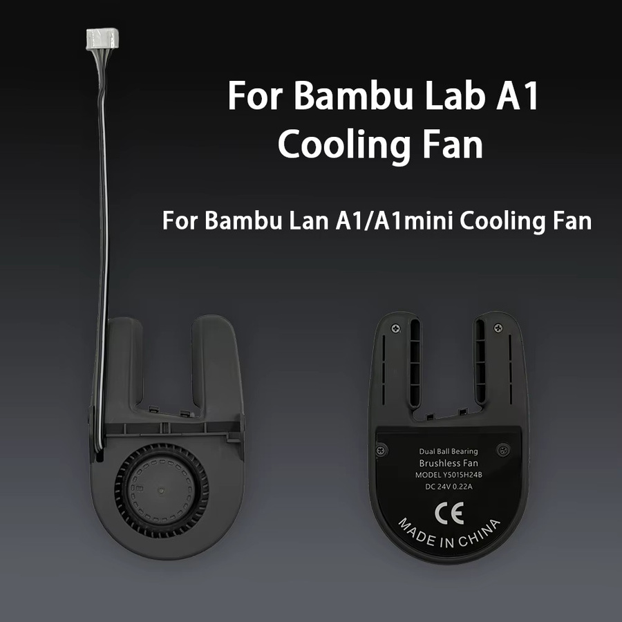 Bambu Lab 5015 Kühlventilator für A1 und A1 Mini 3D-Drucker in Schwarz - Bild 2