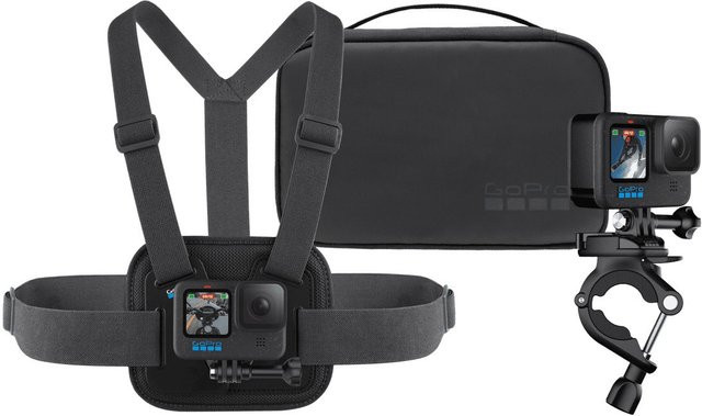 GoPro Sport-Kit für HERO Black Serie, LIT HERO, MAX und HERO2 in Schwarz - Bild 1