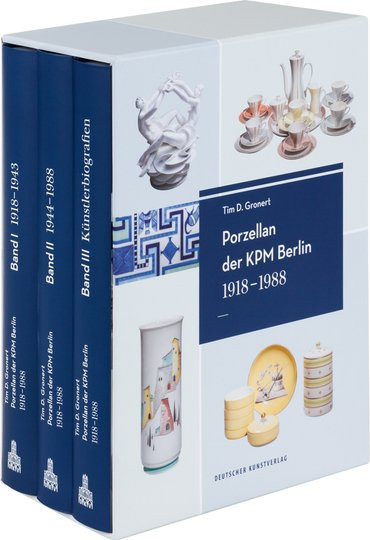 Porzellan der KPM Berlin. 1918 - 1988., 3 Bände, Tim D. Gonert, Gebundene Ausgabe - Bild 1