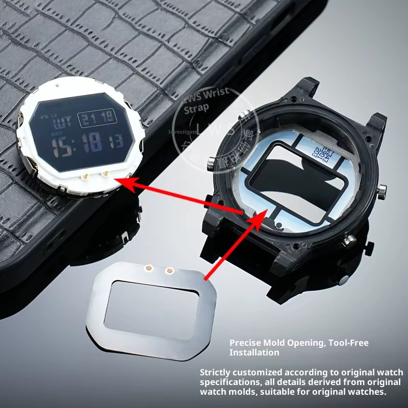 Casio Uhren-Ladepad Solarpanel, Schwarz - Bild 2