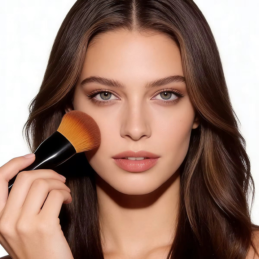 KOSSHOW Make-up-Pinsel für Gesicht, Schwarz - Bild 5