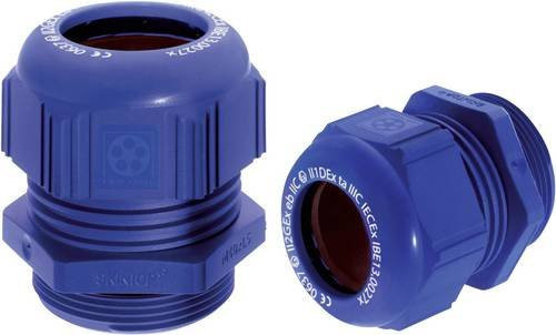 LAPP Kabelverschraubung M63 aus Polyamid in Blau (RAL 5015) 5er Pack - Bild 1