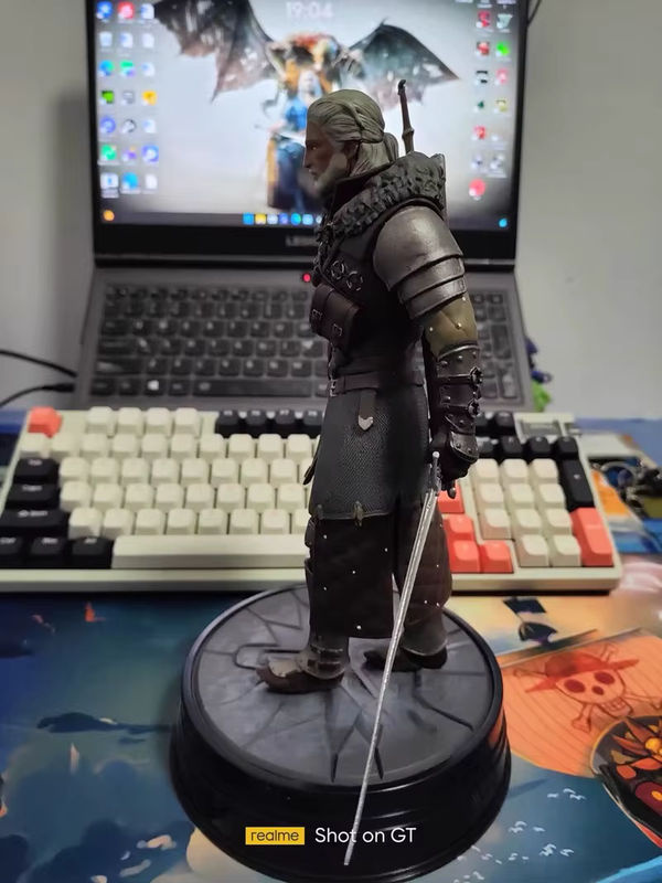 Bandai Geralt von Rivia Actionfigur aus The Witcher 3 Wilde Jagd, mehrfarbig, Höhe: 24 cm - Bild 2