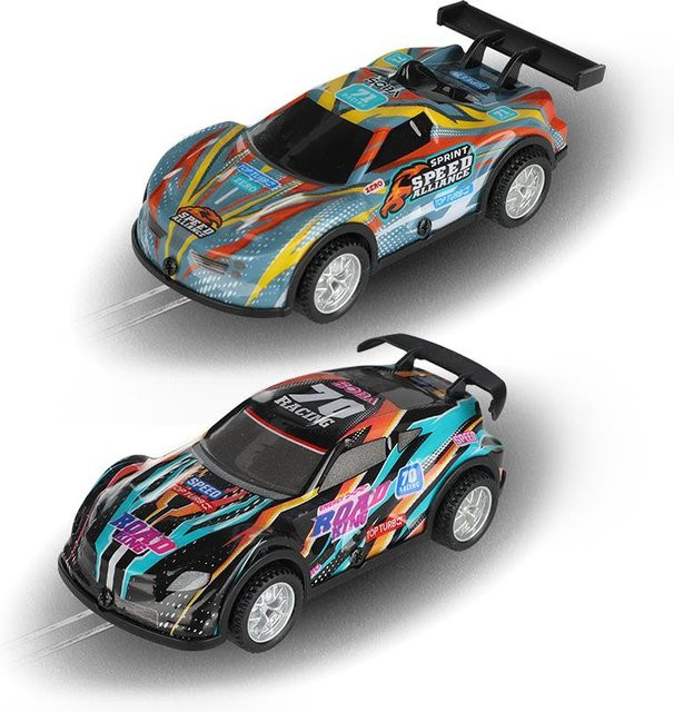 Linyi toy car Analoge Slotcar Rennstrecke, 1:43, mit Licht, elektrisch, ab 14 Jahren - Bild 1