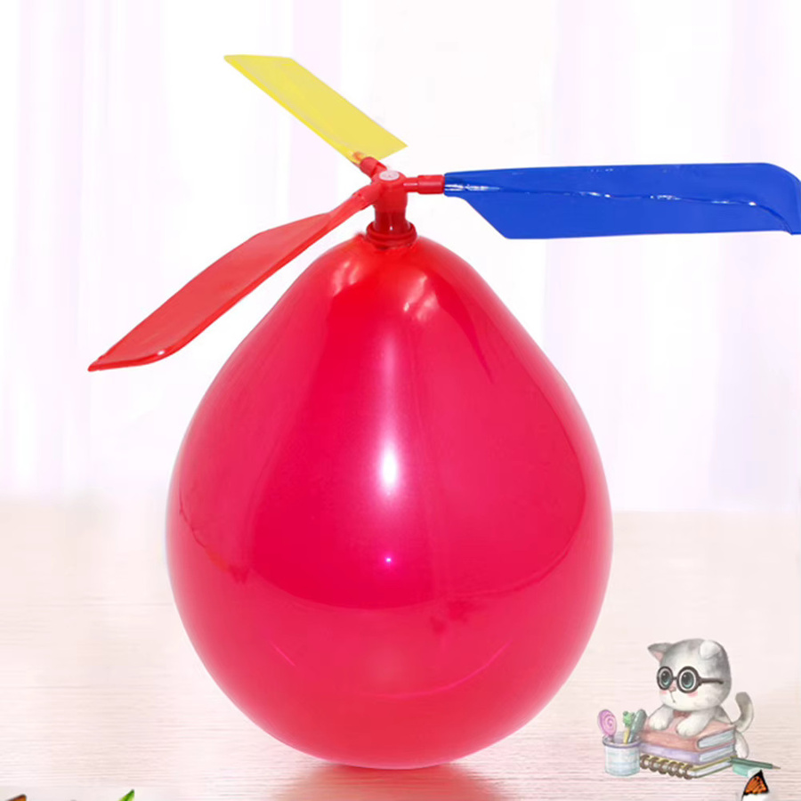 soulbao Ballon Rotierender Hubschrauber Launcher, 6-12-teiliges Set, Outdoor Spielzeug - Bild 3