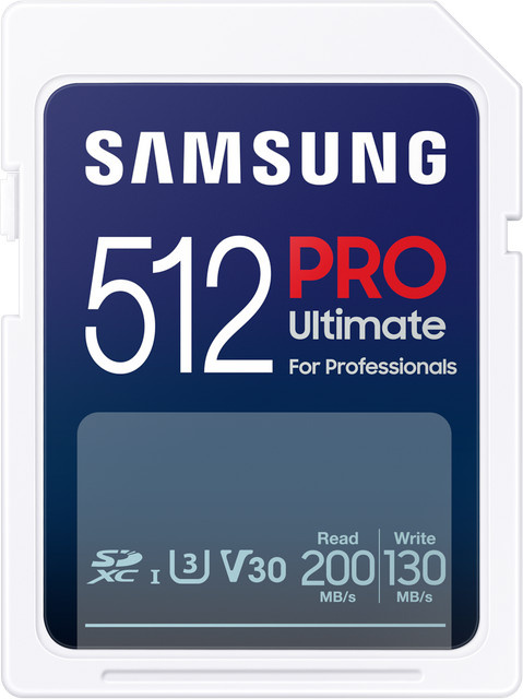 Samsung PRO Ultimate SDXC UHS-I Speicherkarte 512 GB mit USB-Kartenleser, Weiß - Bild 2