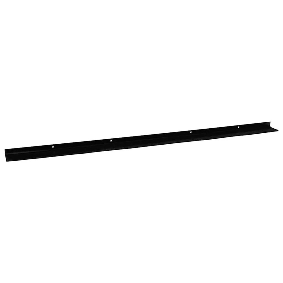 6er Set vidaXL Aufsteck Türbürstendichtungen in Schwarz mit Aluminiumprofil, Länge: 100 cm - Bild 2