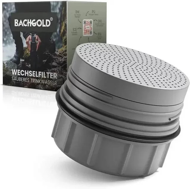 Wasserfilter Zanier Bachgold Selfpress in Grau - Bild 1
