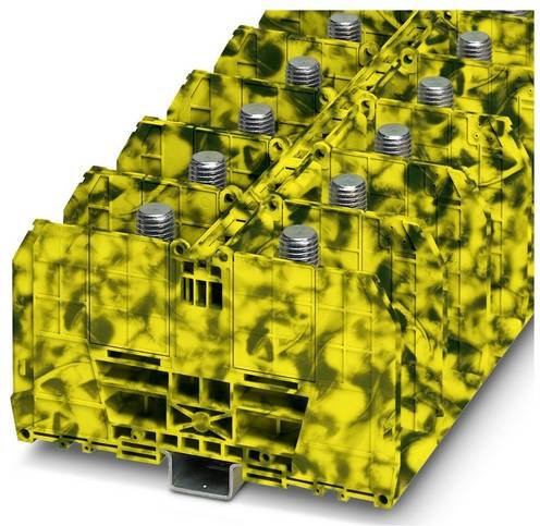 Phoenix Contact Bolzenanschlussklemme 3244631 Schwarz-Gelb 5er-Pack - Bild 1