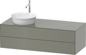Duravit Waschtischunterschrank White Tulip in White, matt, B/T: 130 x 55 cm - Bild 1