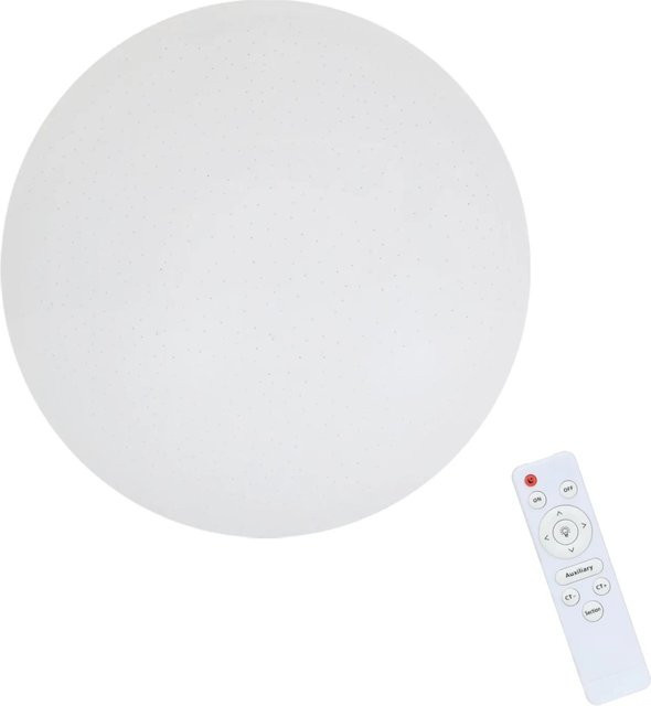 NETTLIFE LED Deckenleuchte modern rund in Weiß, Durchmesser: 29 cm - Bild 1