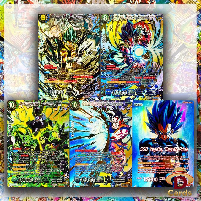 Bandai Dragon Ball Super Karte, Folien-Textur, DBR Ultimate Advent God Secret Special Rare - Bild 1