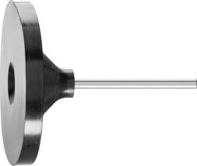 PFERD Halter für Schleifscheibe selbstklebend PSA-H in Silber, Durchmesser: 50 mm, Schaft-Durchmesser: 3 mm - Bild 1