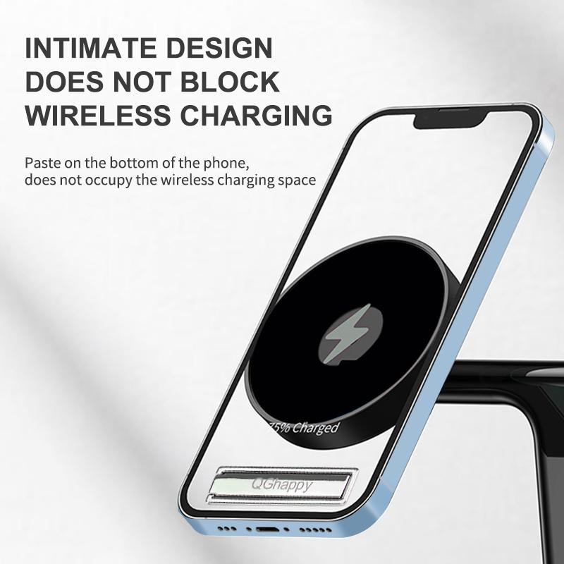 Handy Ring Mini aus Aluminiumlegierung als tragbare Halterung für Smartphone und Tablet in Hellrosa - Bild 3
