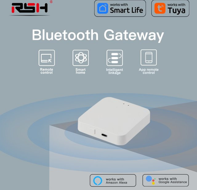 Tuya Bluetooth Gateway Hub Smart Home Bridge für Tuya und Smart Life App in Weiß - Bild 1