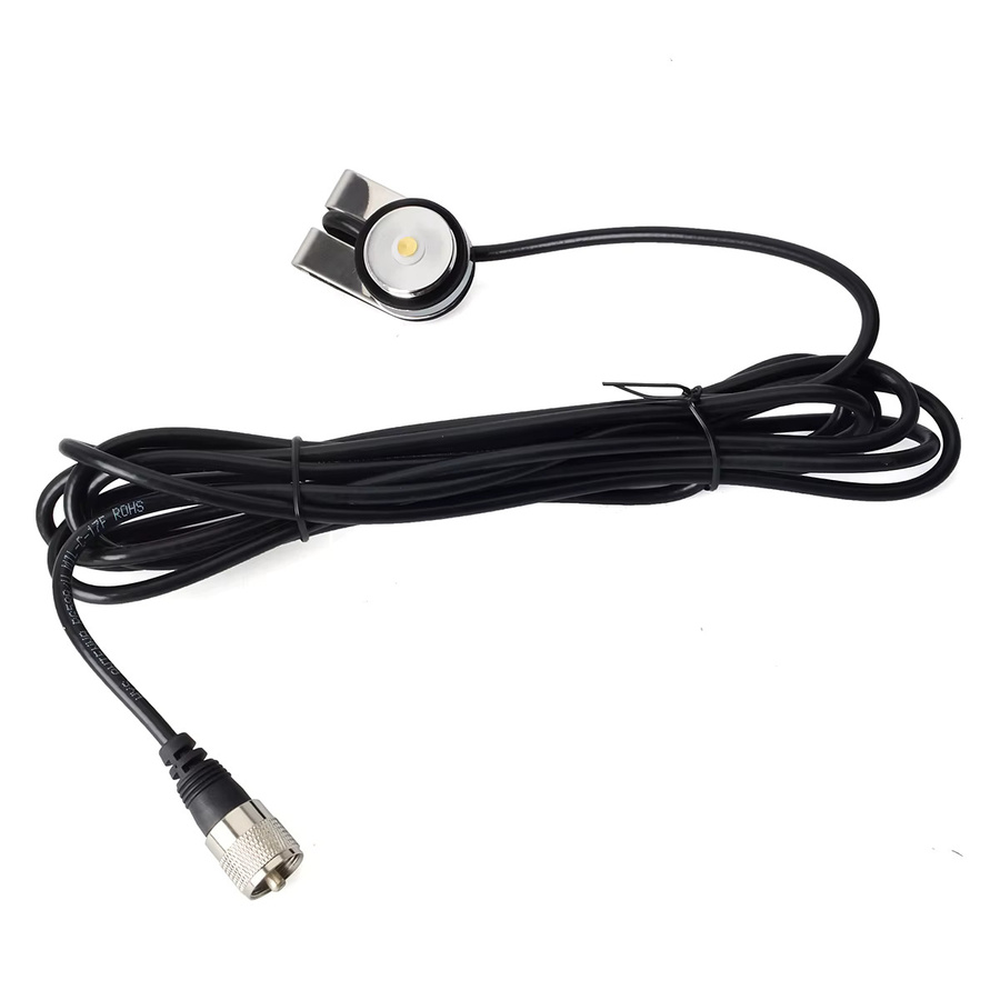 RUNUPTOP Auto NMO Antennenhalterung mit PL259-Anschluss und 13 Fuß RG-58 Koaxialkabel in Schwarz für Mobilfunk, Amateurfunk und Zweiwege-Funkgeräte - Bild 3