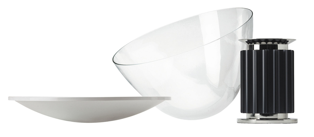 Flos Taccia LED Tischleuchte aus Kristallglas und PMMA, dimmbar, transparent oder schwarz - Bild 2