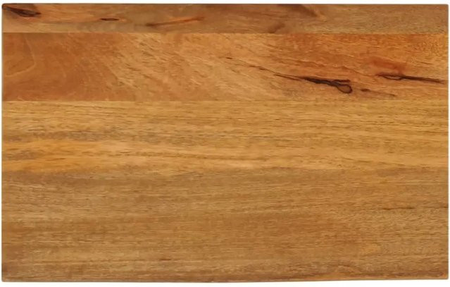 vidaXL Tischplatte aus Massivholz Mango mit Baumkante, Braun, B/T/H: 60 x 30 x 2,5 cm - Bild 1
