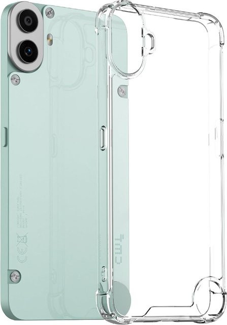 Transparente TPU-Schutzhülle für Nothing CMF Phone 1, Nothing Phone 1, 2, 2a und 3a Pro mit stoßfestem Bumper - Bild 1