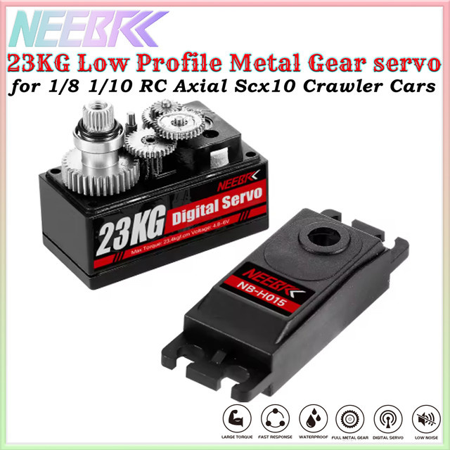 NEEBRC Digitalservo, Metallgetriebe, Kurzgehäuse, Zubehör - Bild 1