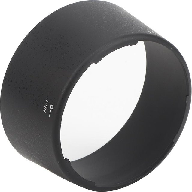 HB 7 ABS Gegenlichtblende Schwarz für Nikon 80-200mm F2.8 ED AF D Objektiv - Bild 1