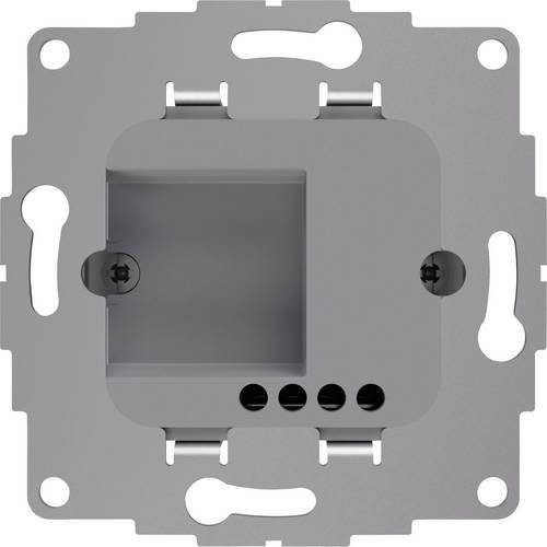2USB 1fach Unterputz-Einsatz mit 2 USB-A Steckplätzen IP20 Hellgrau - Bild 1