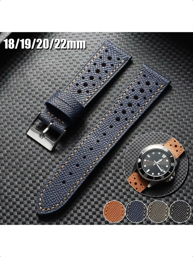 HQstrap Uhrenarmband Leder, Schnellverschluss, Unisex - Bild 1