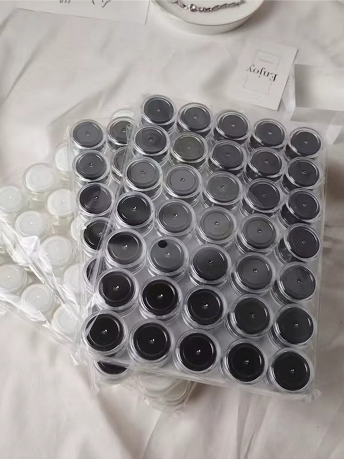Lesaiyarr Aufbewahrungsbox, transparent, 35 Stück runde Schraube - Bild 7