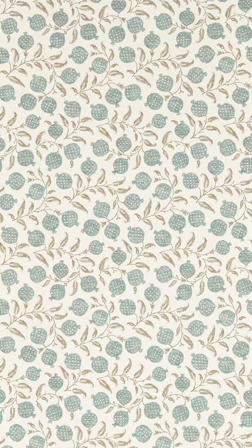 Sanderson Tapete Anaar Mineral in Braun und Multicolour mit botanischem Floral-Design aus Vlies - Bild 1