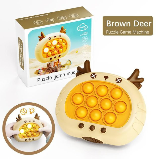 Kidsly Quick Push Spielmaschine, Silikon, mit Sound, ab 14 Jahren - Bild 1