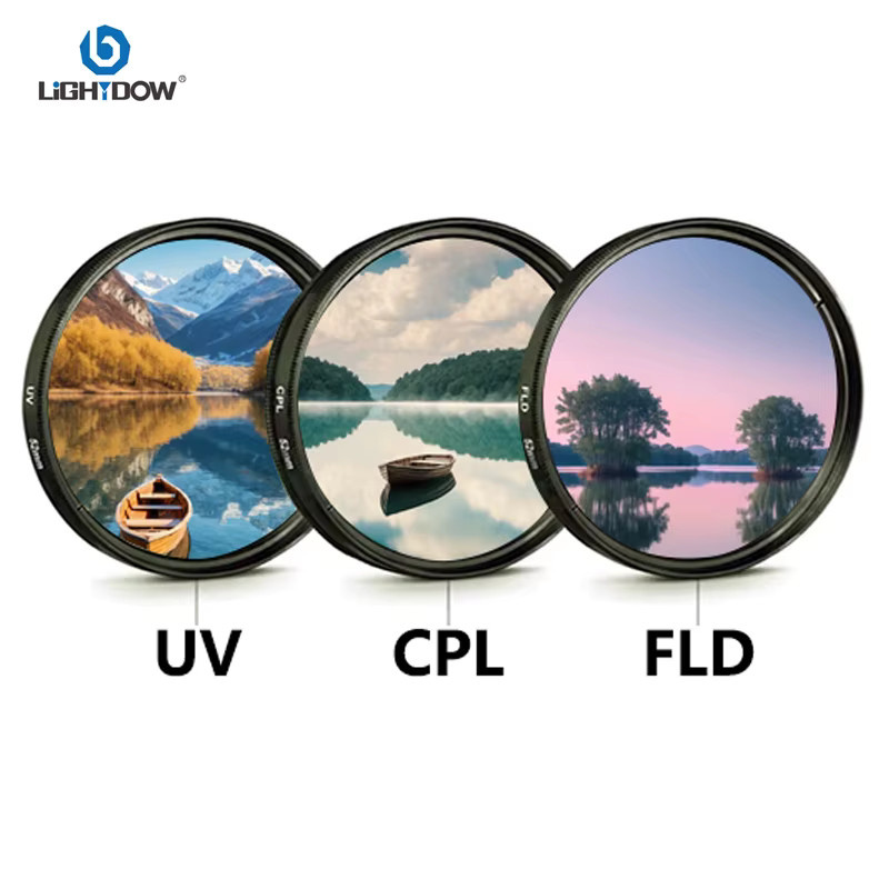 Lightdow 3-in-1 Objektivfilter-Kit mit CPL und UV Filtern in Schwarz für Nikon Canon Sony Pentax Fuji Kameras - Bild 5