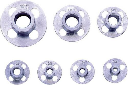 Exact 05198 / 750-80 Schneideisenführung-Set M3 - M12 DIN 225 in Silber - Bild 1