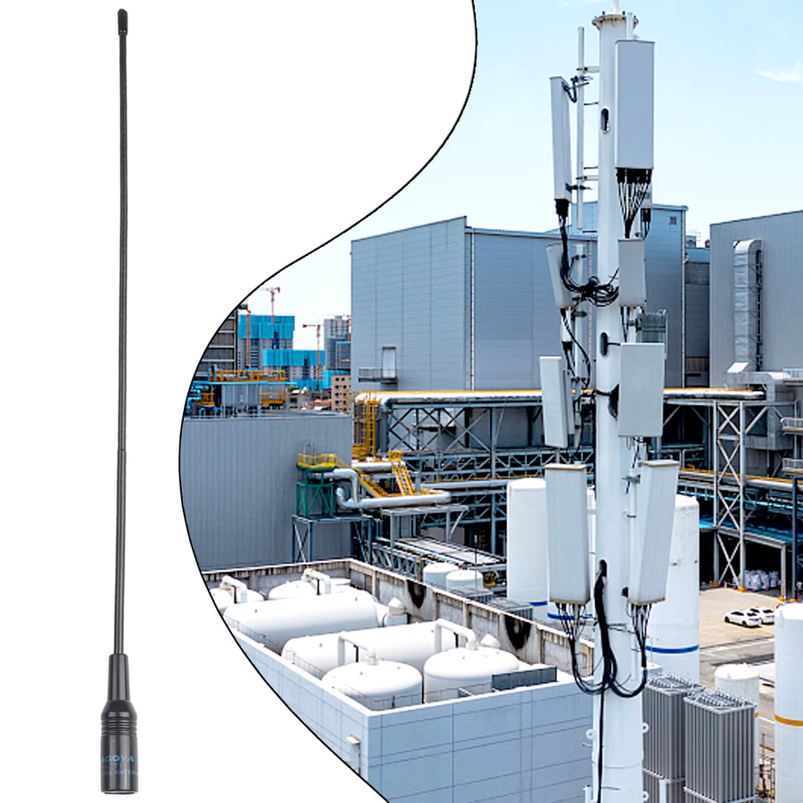 Dual Band Radio-Antennen-Ersatz mit SMA-Stecker für 144 MHz und 430 MHz in Schwarz - Bild 2