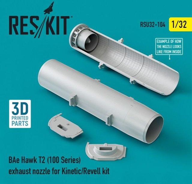 Revell BAe Hawk T2 (100 Series) exhaust nozzle - Bild 1