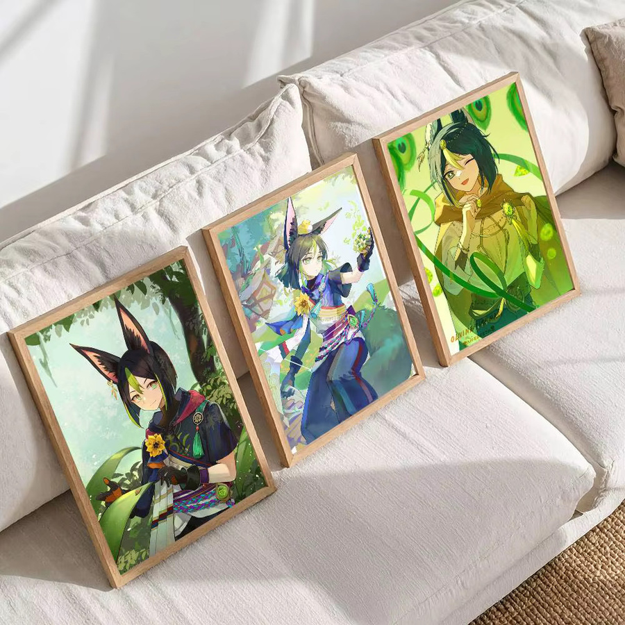 Genshin Impact Tighnari Poster von Kayou als HD Wandkunst für dein Wohnzimmer oder Schlafzimmer - Bild 2