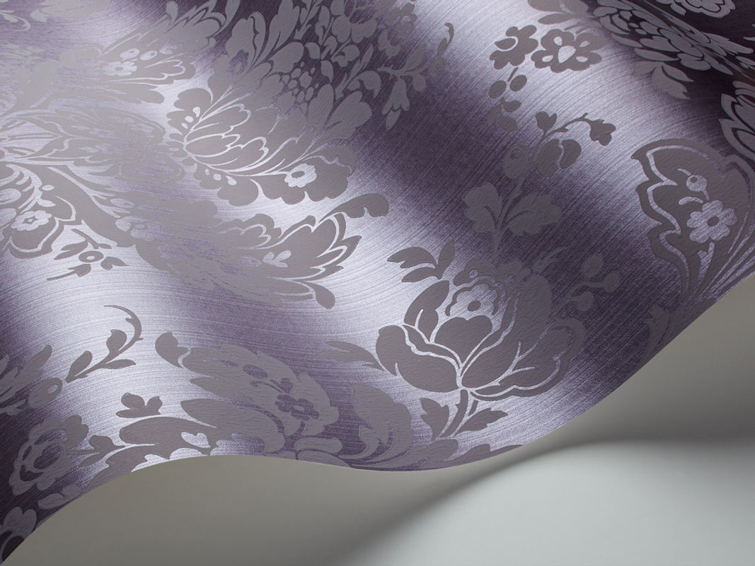 Cole & Son Tapete Giselle Purple Floral Abstract Non-Woven Classic - Bild 3