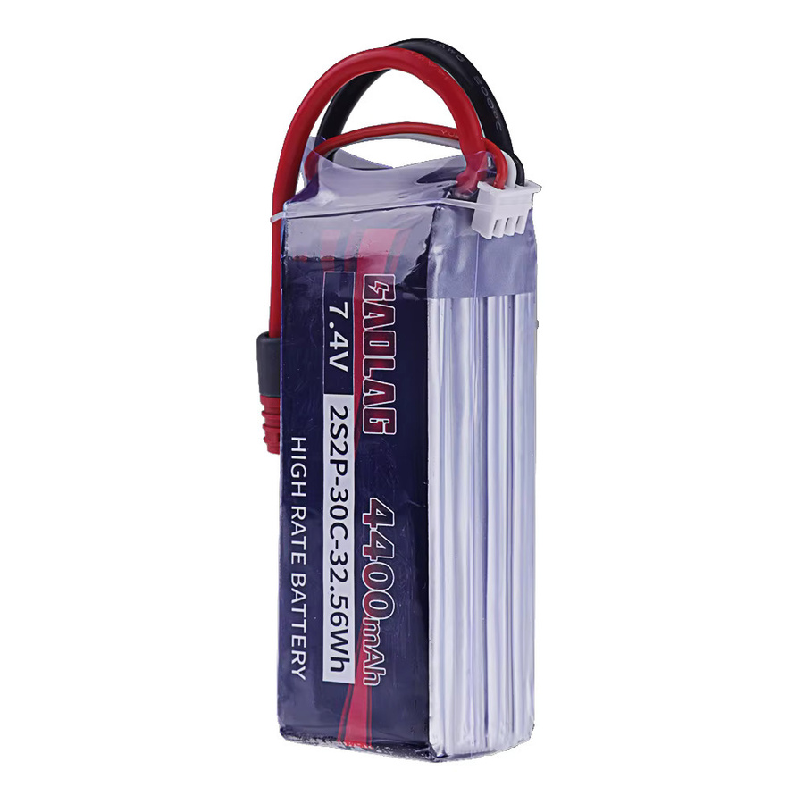 MJX LiPo Batterie für RC Auto, 4400 mAh, 7,4 V 2S, mit T Stecker - Bild 3