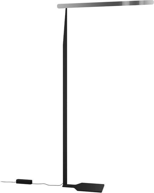 Occhio Mito linear terra LED-Stehleuchte in Schwarz matt und Dark Chrome, Höhe: 220 cm - Bild 1